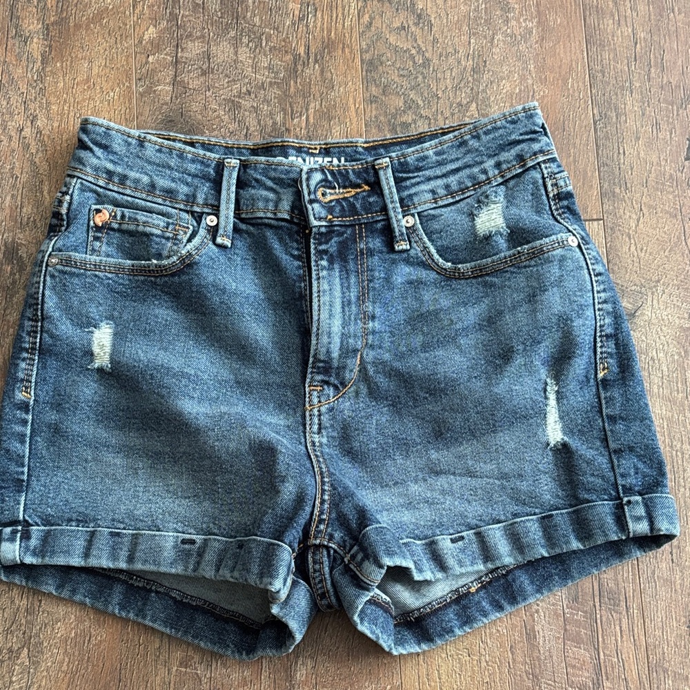 Denizen from Levi's Dark Blue Jean Shorts